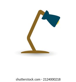 table lamp symbol,vector design.
office gadgets concept.