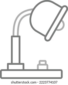 Table Lamp vector icon. Can be used for printing, mobile and web applications.