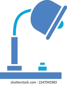 Table Lamp vector icon. Can be used for printing, mobile and web applications.