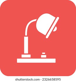 Table Lamp vector icon. Can be used for printing, mobile and web applications.