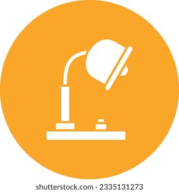 Table Lamp vector icon. Can be used for printing, mobile and web applications.