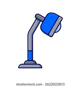 table lamp vector icon illustration isolated on white background