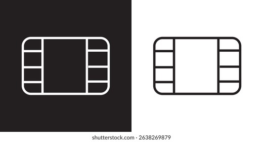 Table layout icon . Web excel data table icon in spreadsheet database chart icon. Vector illustration. isolated on white and black background eps10