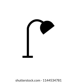 table light glyph icon. Element of furniture icon for mobile concept and web apps. This table light glyph icon can be used for web and mobile. Premium icon