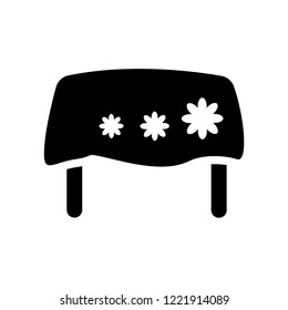 Table Linens icon. Trendy Table Linens logo concept on white background from Furniture and Household collection. Suitable for use on web apps, mobile apps and print media.