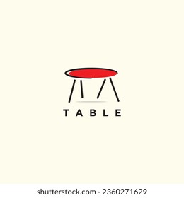 Table  logo design for furniture