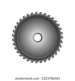 Table Saw Blades Vector Illustration Realistic