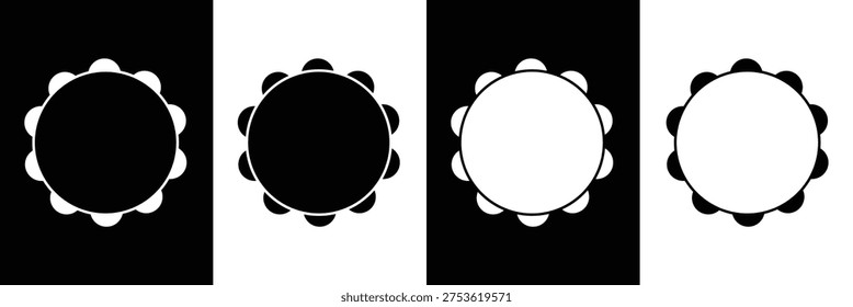 Table Seating Arrangement Icons for an Event - Clipart Outline.  isolated on white and black background. Vector illustration . EPS 10 .