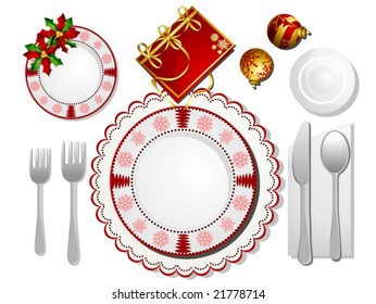 Table Setting - Vector