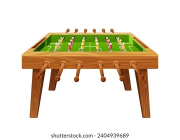Table Soccer, or Foosball, Is A Fast-paced Tabletop Game Where Players Control Miniature Soccer Players Attached To Rods