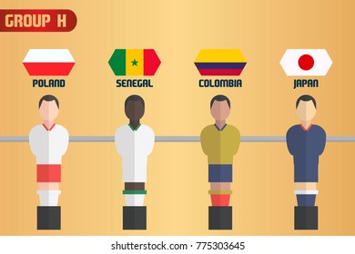 Table Soccer Russia Group H