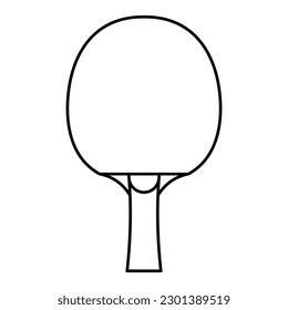 Table Technical Racket Icon for Logo and More