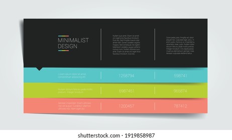 Table Template, Banner, Infographic, Diagram, Chart, Column. 