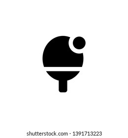 table tenis, ping pong icon vector illustration