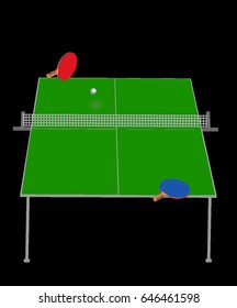 table for table tennis