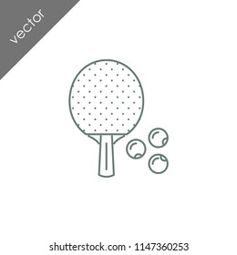 table tennis accessories icon