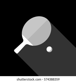 table tennis black