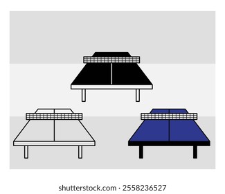 Table Tennis board, Table Tennis Silhouette, Sports, Tennis Bat, Ball, Outline, Clipart, Tennis Vector, png,