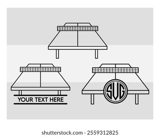 Table Tennis board, Table Tennis Silhouette, Sports, Tennis Bat, Ball, Outline, Clipart, Tennis Vector, png,