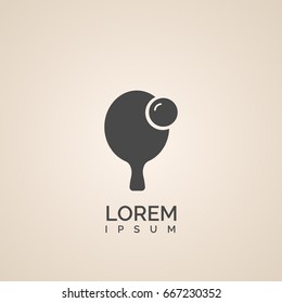 Table tennis icon