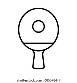Table tennis icon