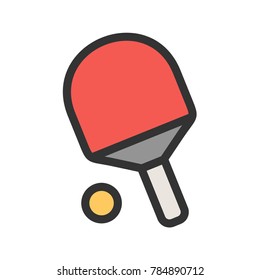 Table Tennis Icon