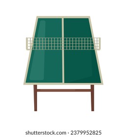 Table tennis table icon clipart isolated vector illustration