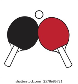 Table Tennis icon design vector design 