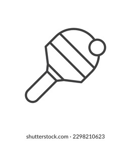 Table Tennis Icon Sign Symbol 