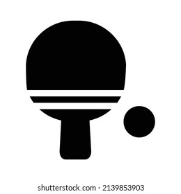 Table tennis icon .Sports icon. Simple flat vector illustration for your web site design, logo, app, UI.