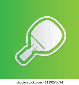 Table tennis icon vector design