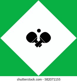 Table tennis  icon Vector design.