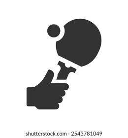 Table tennis icon, Vector Graphics