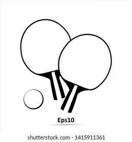 Table tennis icon. Vector Illustration Design. Eps10