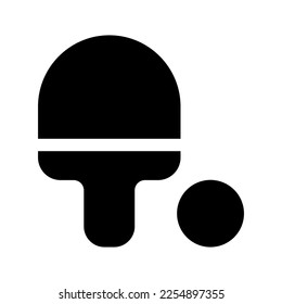 Table Tennis Icon Vector Symbol Design Illustration