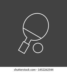 Table Tennis icon for your project
