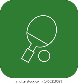Table Tennis icon for your project
