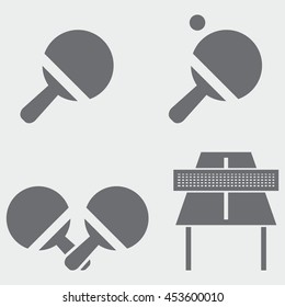 Table Tennis Icons