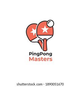 table tennis logo collection design