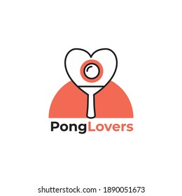 table tennis logo collection design