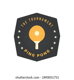 table tennis logo collection design