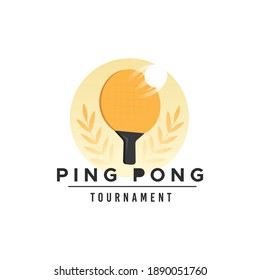 table tennis logo collection design