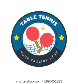 table tennis logo collection design