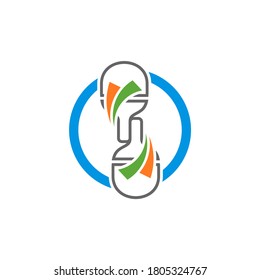 Table Tennis logo design concepts. Sport labels vector illustration for ping pong club