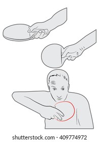 table tennis, man plays table tennis, ping -pong