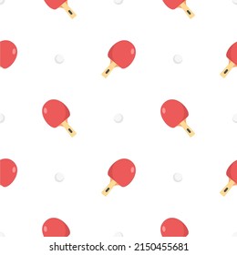 table tennis pattern simple vector design, Background white