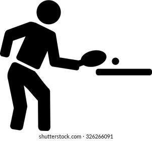 Table Tennis pictogram
