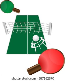 table tennis. ping pong