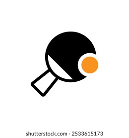 Table Tennis ping pong vector icon