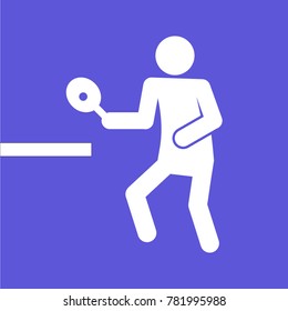 Table Tennis Pingpong Vector Illustration Graphic
